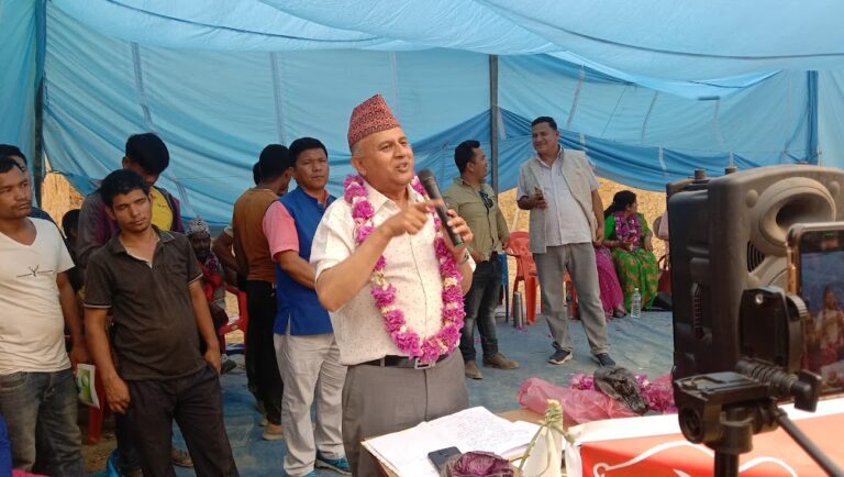 गठवन्धन जनचाहना विपरित–पोखरेल