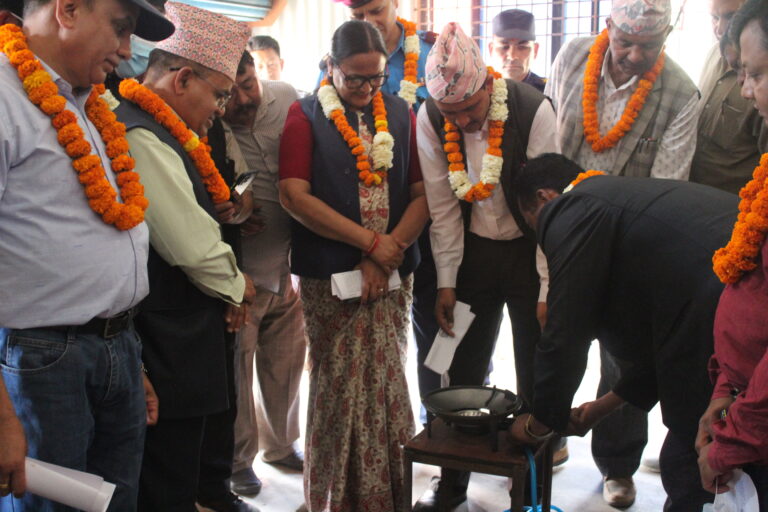 घोराहीमा फोहरबाट ग्यास उत्पादन