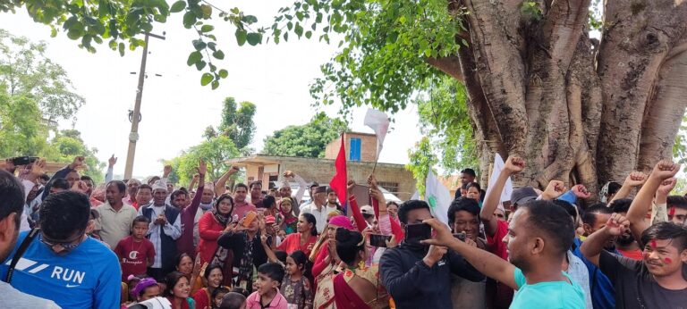 तुलसीपुरमा एमालेको घरदैलो अभियान व्यापक