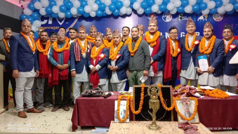 त्रिभुवननगर जेसिजको ३८ औं पद हस्तान्तरण