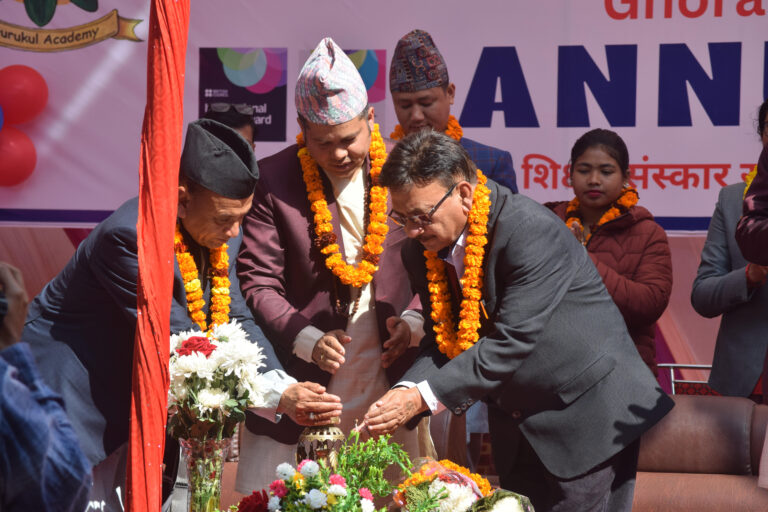 गुरुकुल एकेडेमीद्वारा आठौं बार्षिकोत्सवमा विभिन्न कार्यक्रम