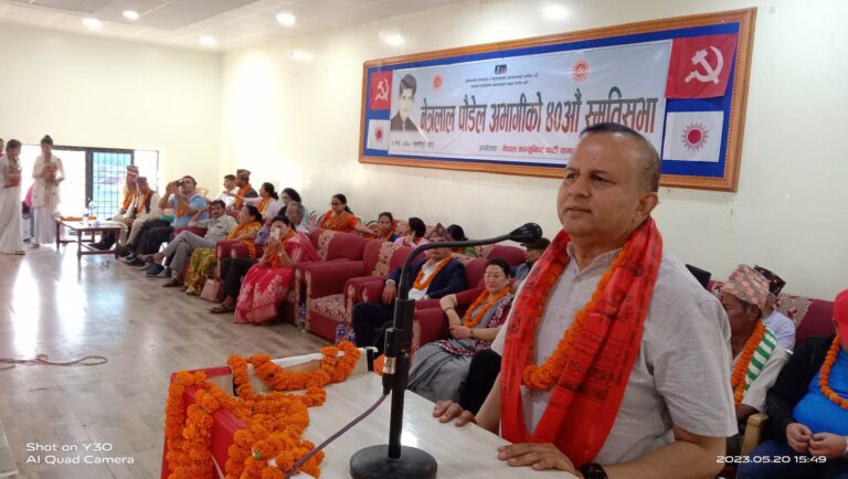 एमाले अझ बलियो बन्दैछ–महासचिव पोखरेल