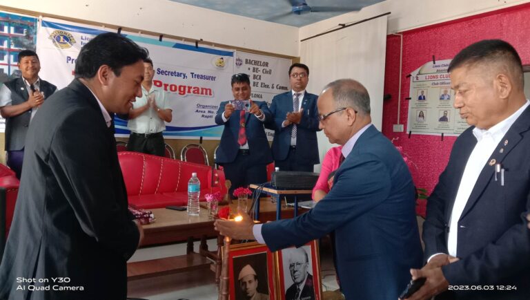 लायन्स क्लवका पदाधिकारीलाई अभिमूखिकरण