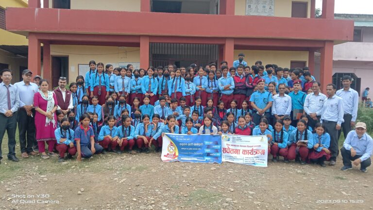 लायन्स राप्ती इञ्जिनियरिङद्वारा आत्महत्या विरुद्ध सचेतना कार्यक्रम