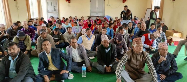 रामपुरमा घोराहीको सार्वजनिक सुनुवाई