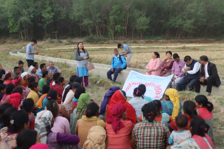 ठाउँमै पुगेर न्याय दिँदै न्यायीक समिति