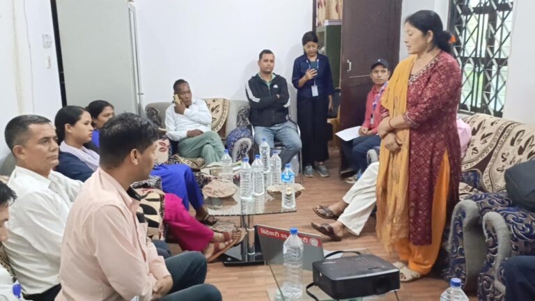 घोराहीमा प्लाष्टिकजन्य बस्तु न्यूनीकरण गर्ने प्रतिवद्धता