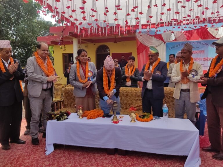 घोराही–२ मा खानेपानी आयोजना समुदायलाई