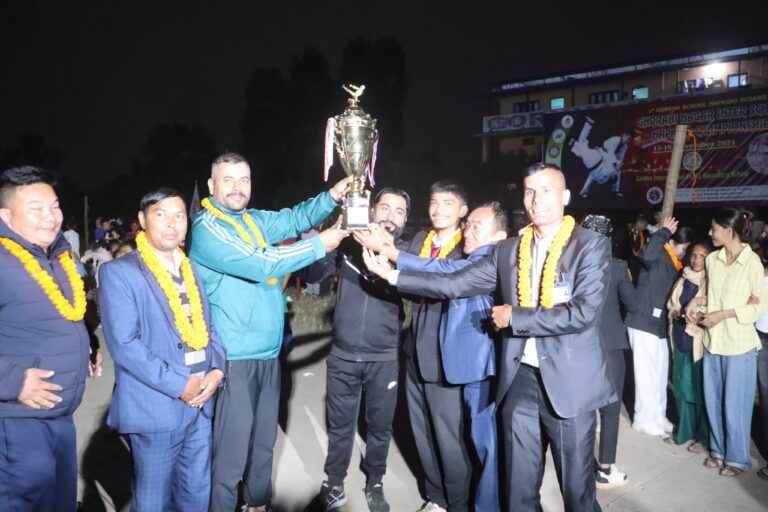 नगरस्तरीय हाप्किडोमा गोरखा च्याम्पियन