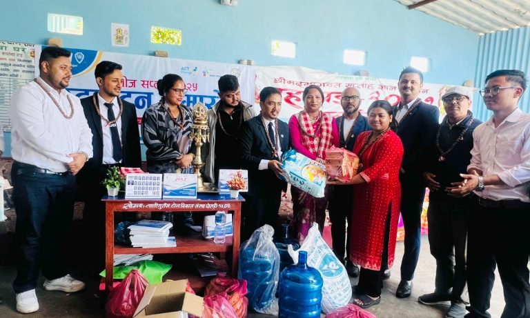 त्रिभुवननगर जेसीजको सप्ताह सुरु