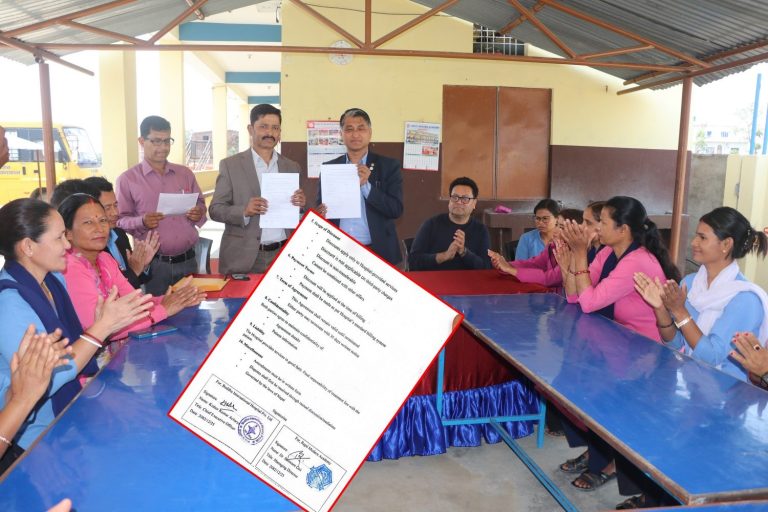 राप्ती मोडर्न एकेडेमी र बुद्ध हस्पिटलबीच समझदारी