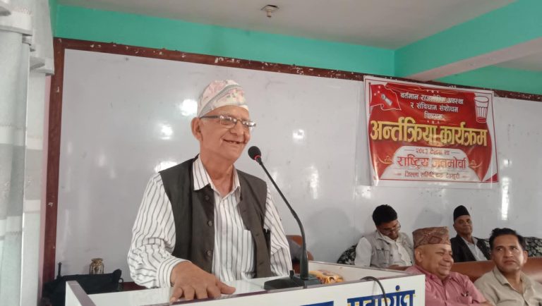 संविधान संशोधनको भित्री मनसाय खतरनाक– जनमोर्चा अध्यक्ष केसी